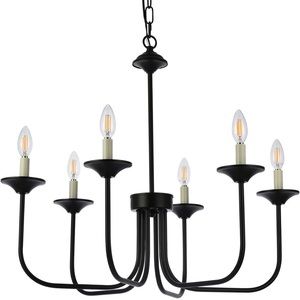 e
6 Light Chandelier Ceiling. Brand new